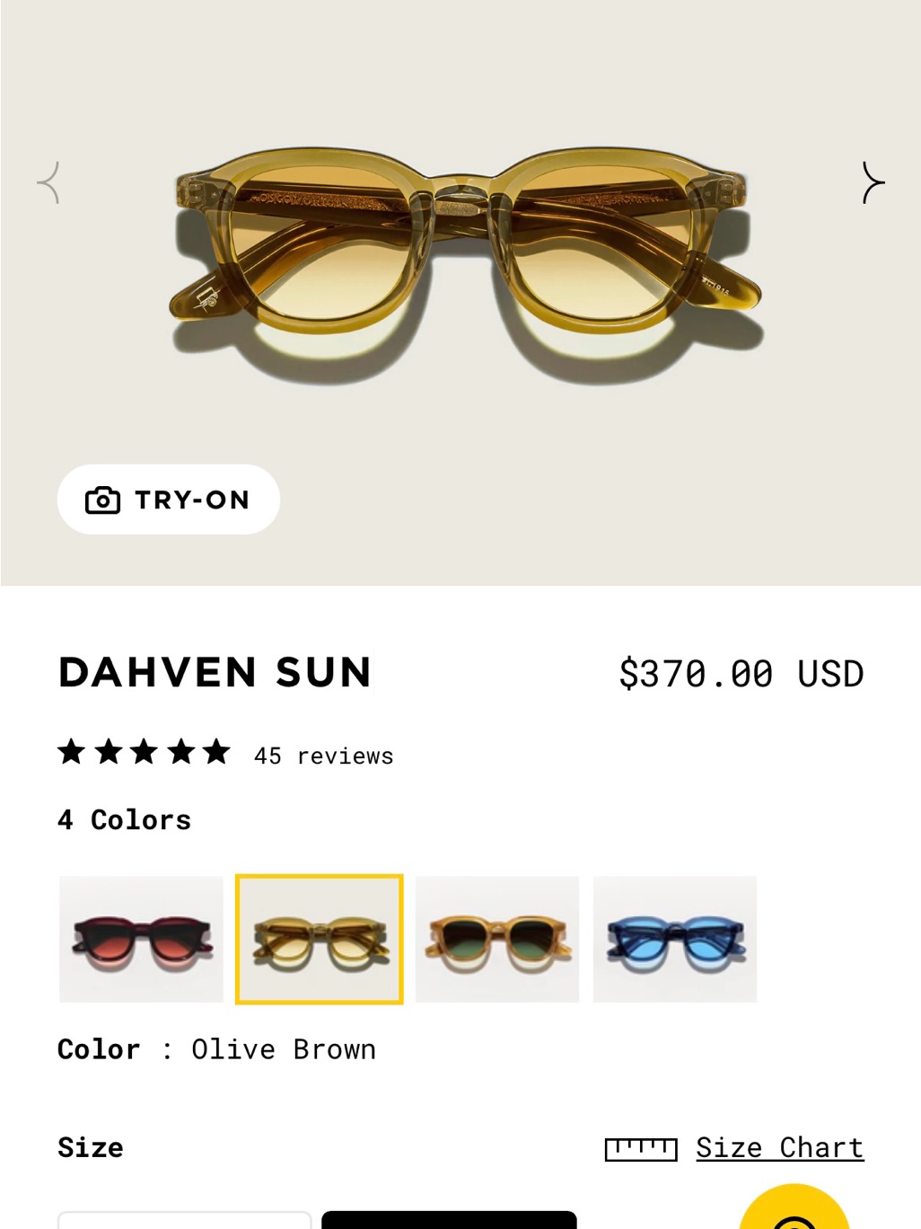 Moscot Dahven Sun - Olive Brown — image 5 of 5